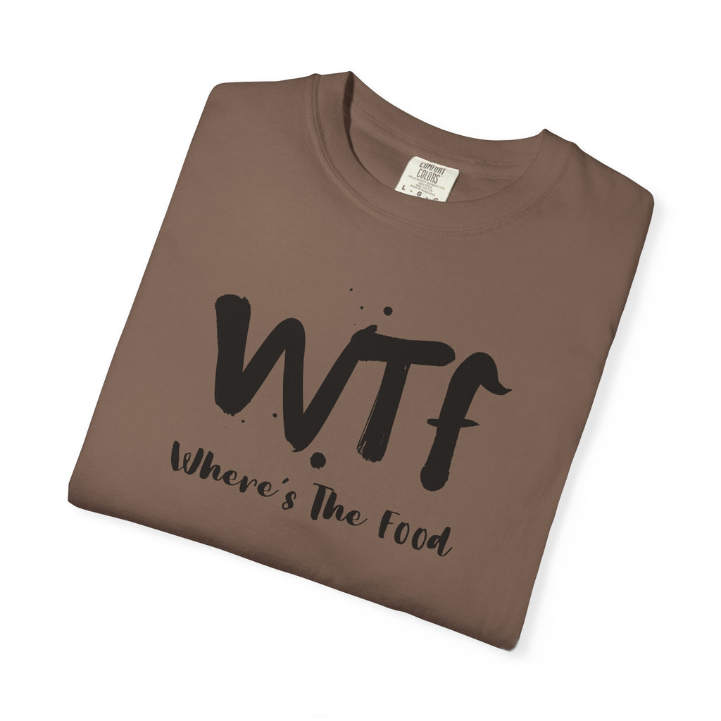 WTF "Where's The Food" Graphic T-Shirt