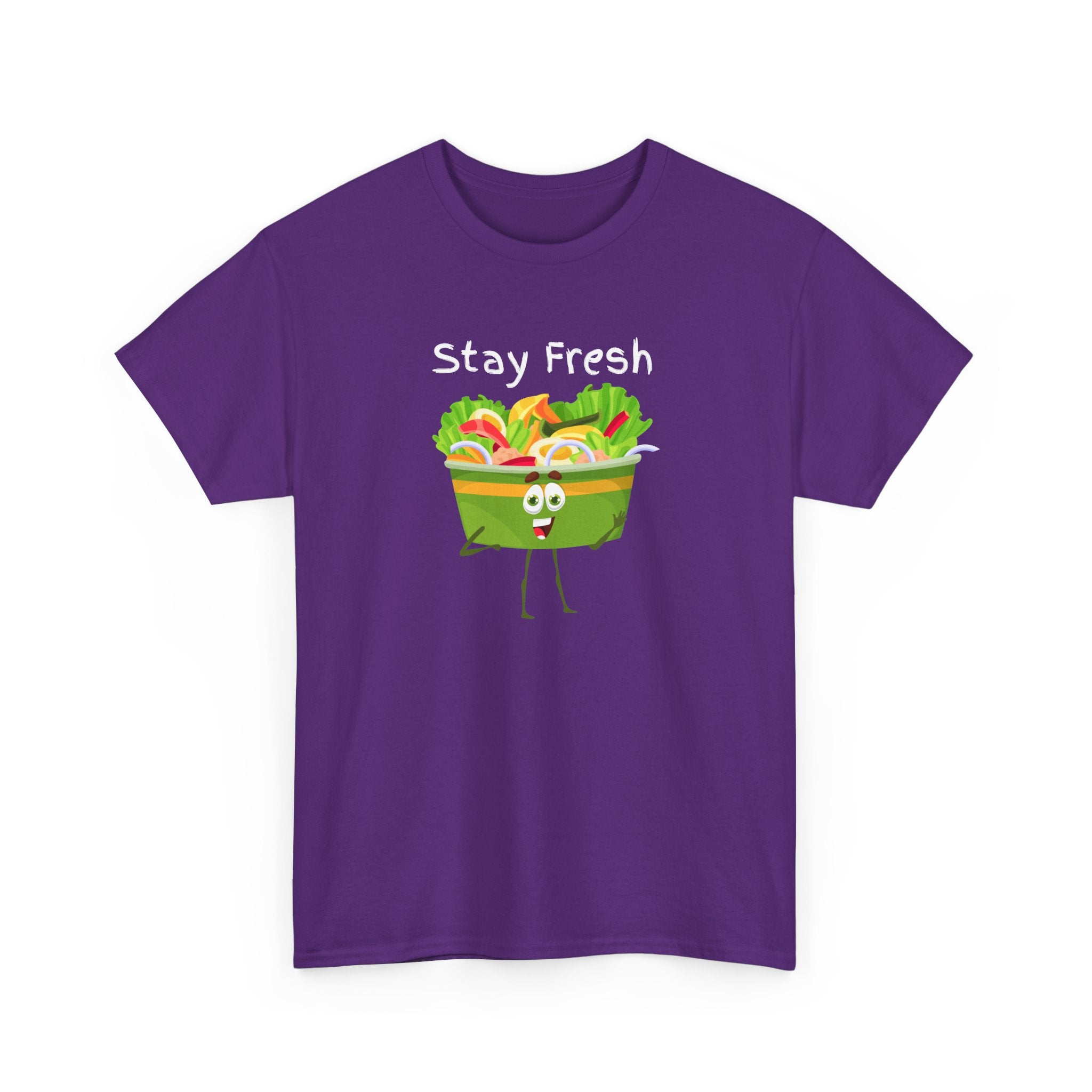 Stay Fresh Salad Tee – Cute Veggie Graphic T-Shirt