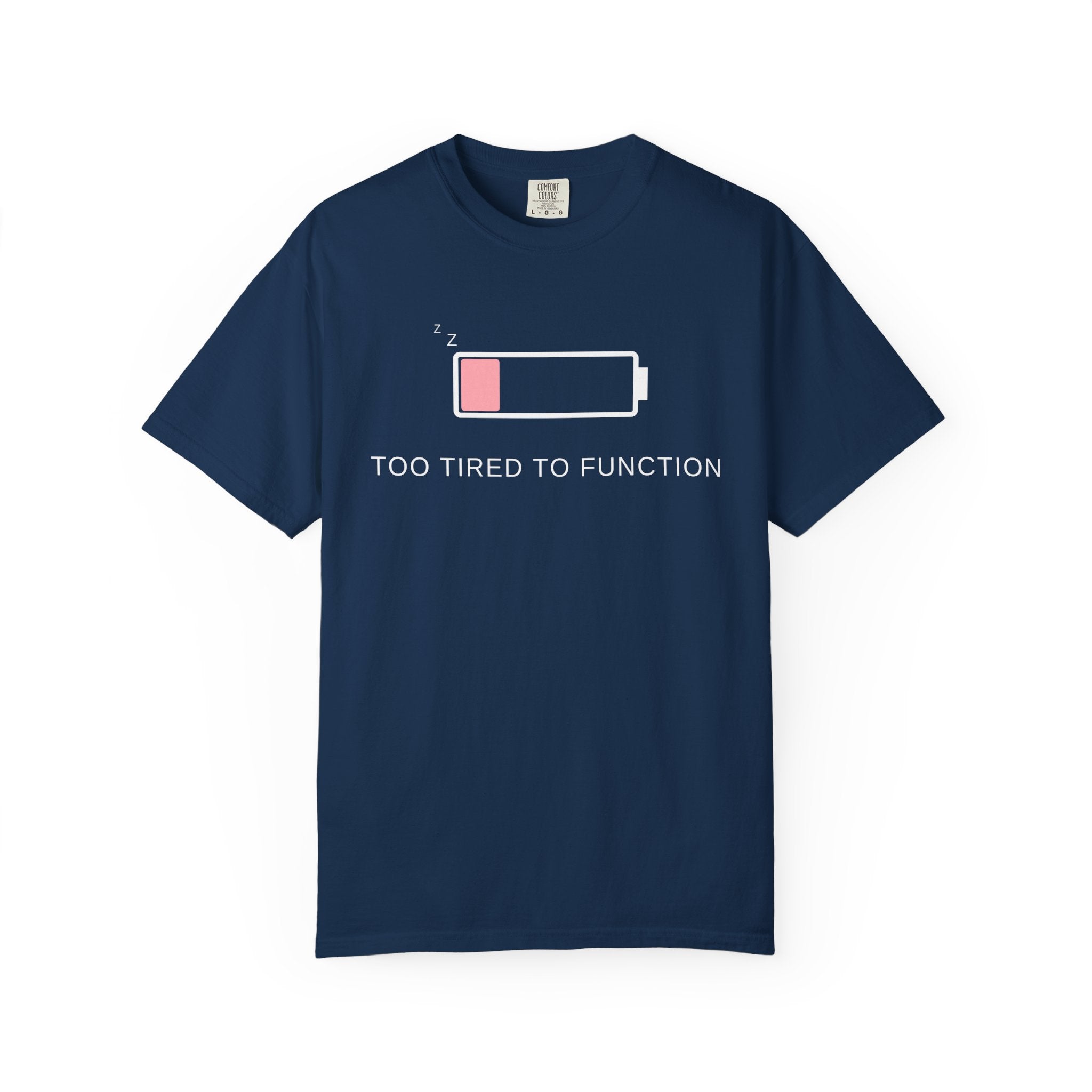 Comfort colors 1717 Template 1768152578372-pink-too-tired-to-funkion