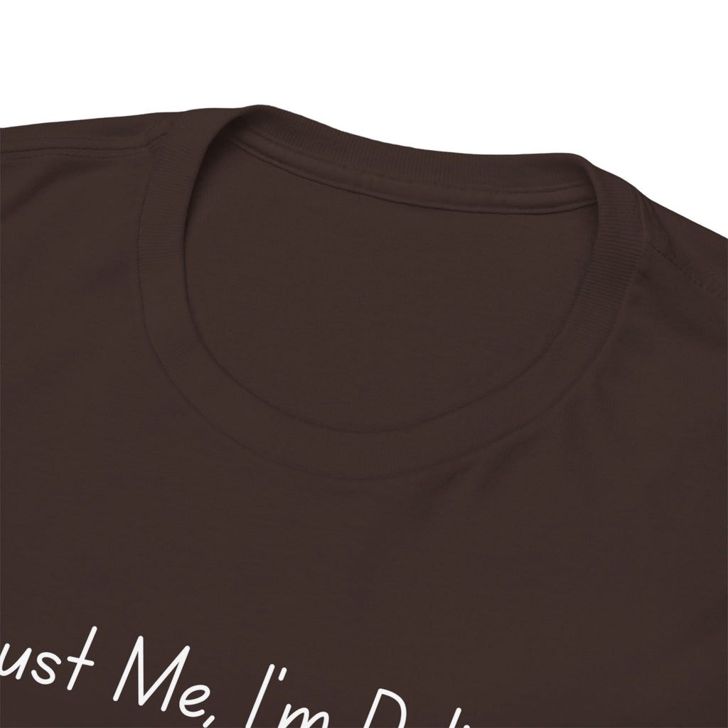 Pizza Slice Tee — "Crust Me, I'm Delicious" Funny Pizza Graphic Shirt