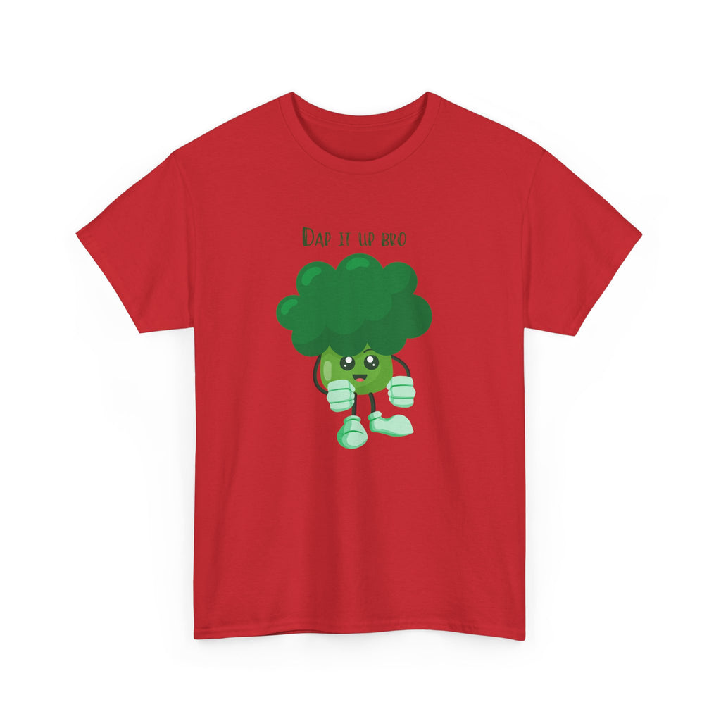 Broccoli Buddy T‑Shirt — Cute 'Eat Yo Veg' Veggie Graphic Tee