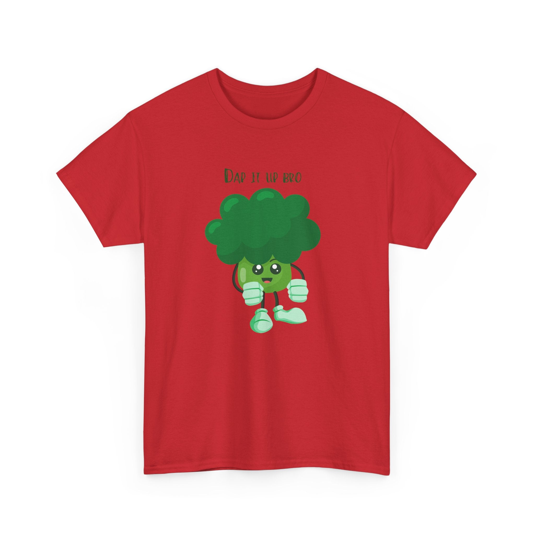 Broccoli Buddy T‑Shirt — Cute 'Eat Yo Veg' Veggie Graphic Tee