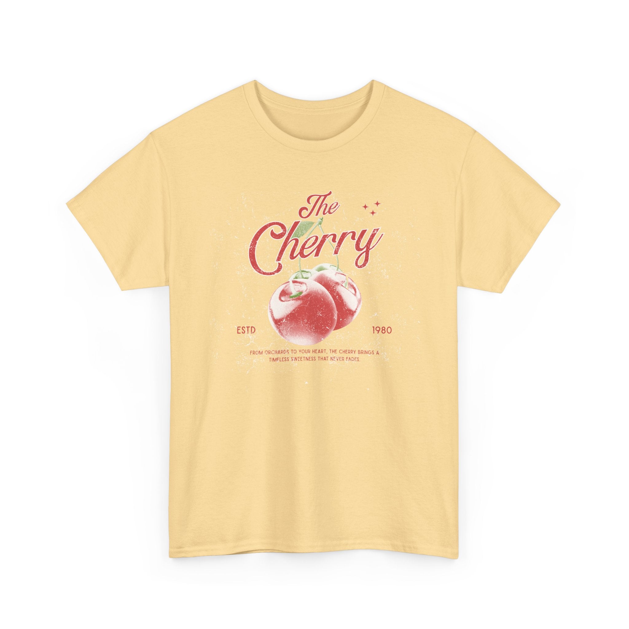 Cherry Vintage Graphic Tee — "I’m Cherry" Retro Fruit T-Shirt