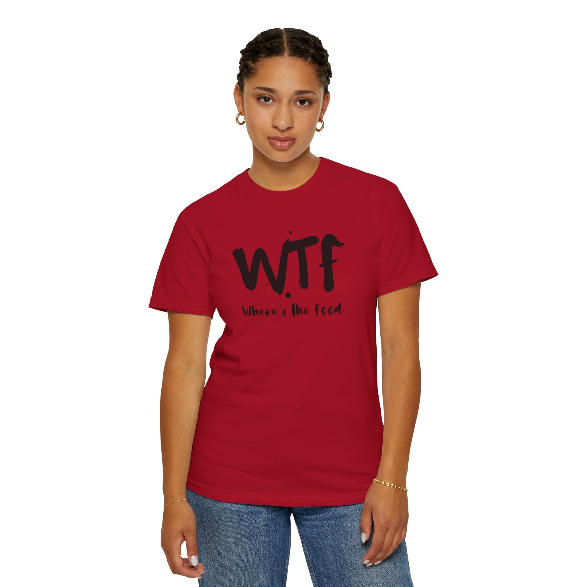 WTF "Where's The Food" Graphic T-Shirt