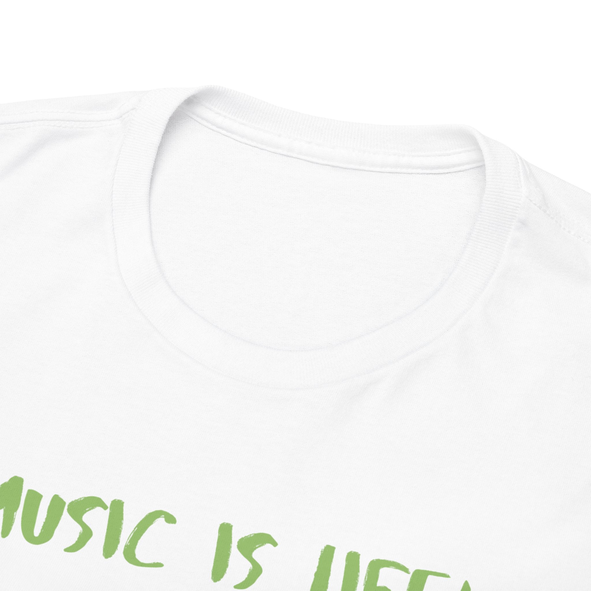 Music Is Life Duck T‑Shirt