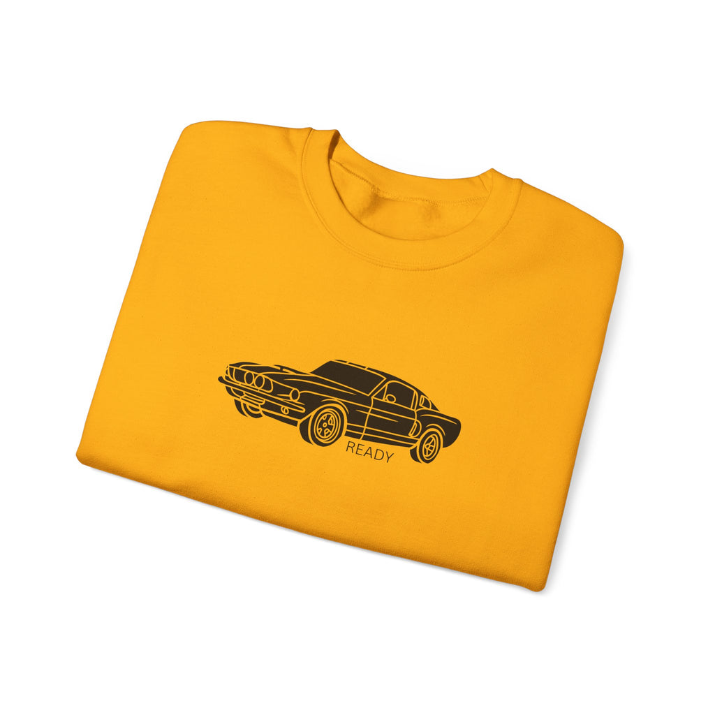 Classic Mustang Outline Crewneck Sweatshirt