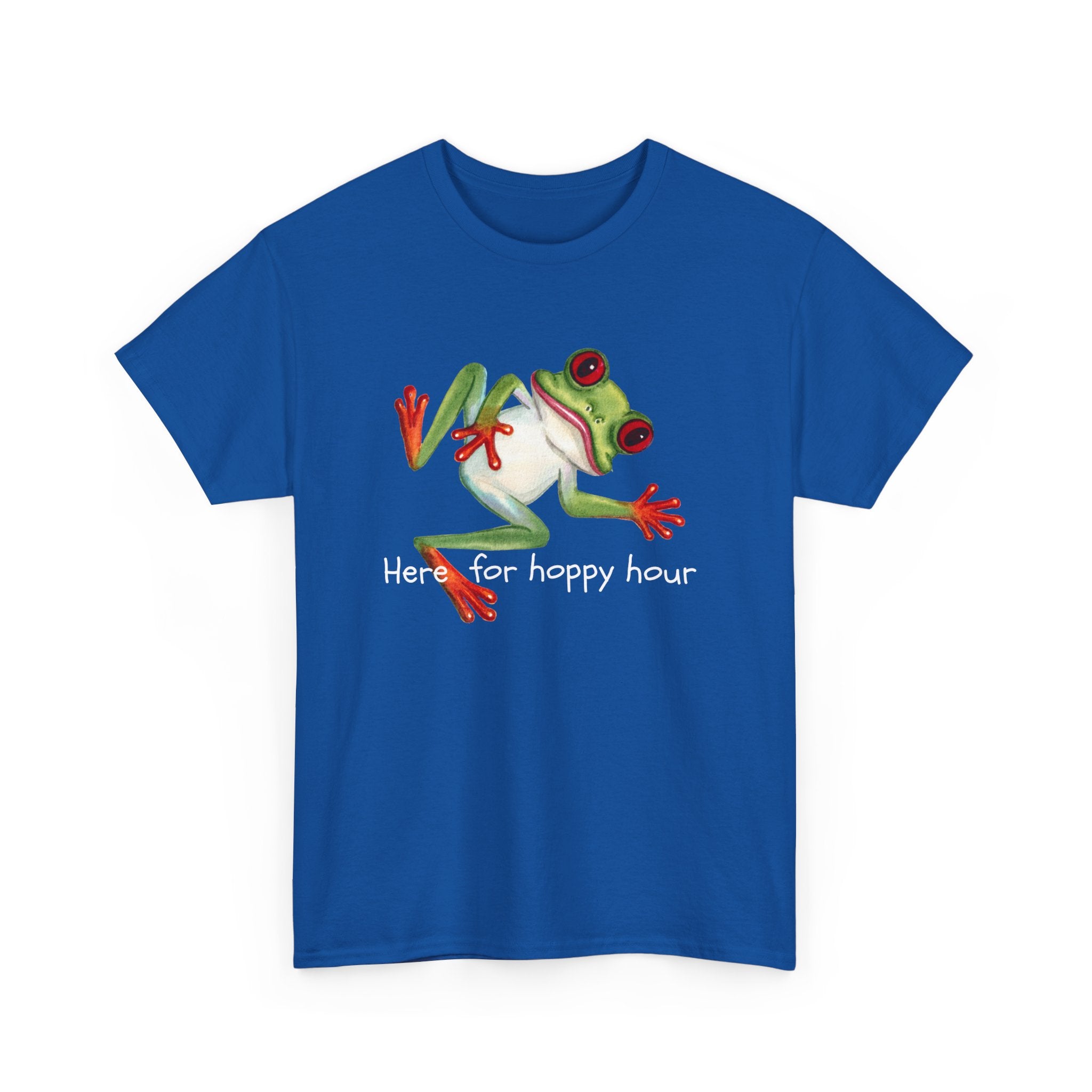 Red-Eyed Tree Frog Graphic Tee — Cute Tropical Frog Shirt for Nature Lovers