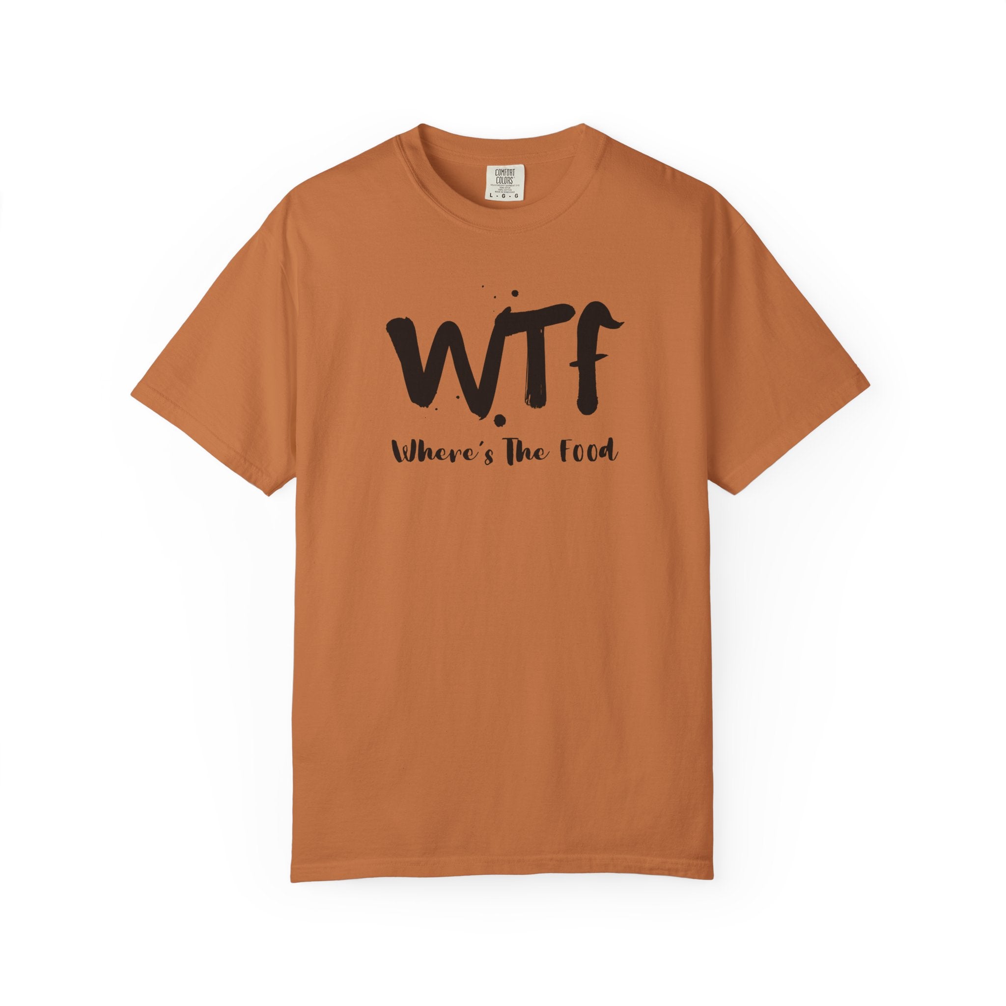 WTF "Where's The Food" Graphic T-Shirt