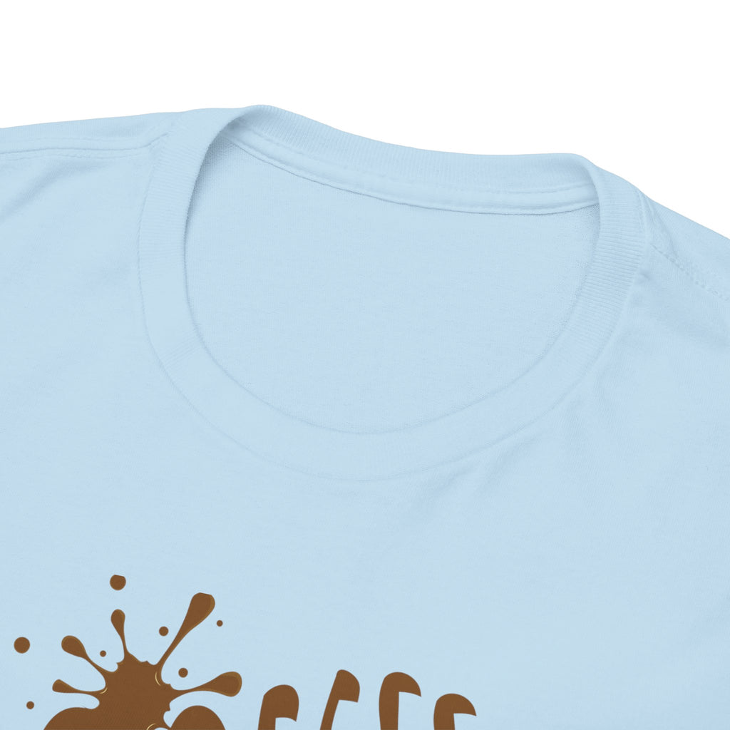 Coffee Splash T‑Shirt — Retro Coffee Typography Tee