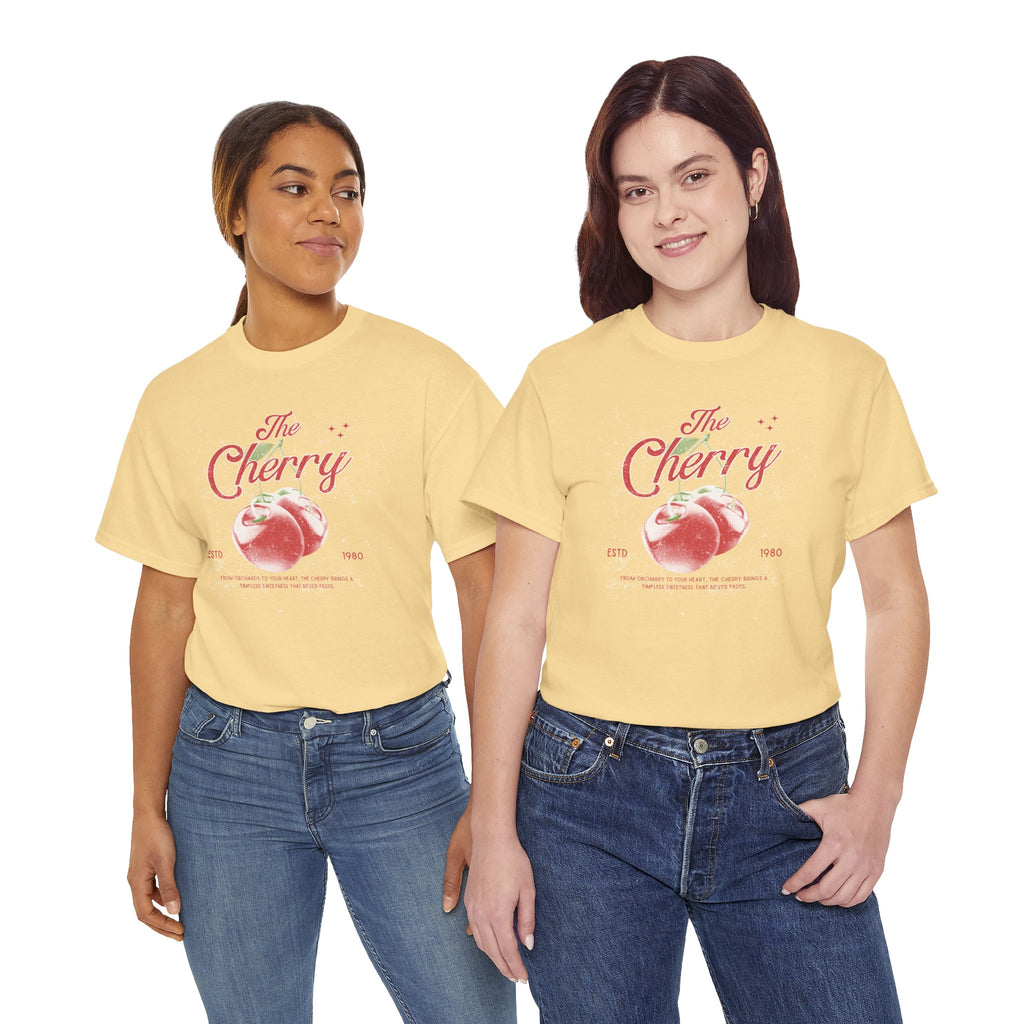Cherry Vintage Graphic Tee — "I’m Cherry" Retro Fruit T-Shirt