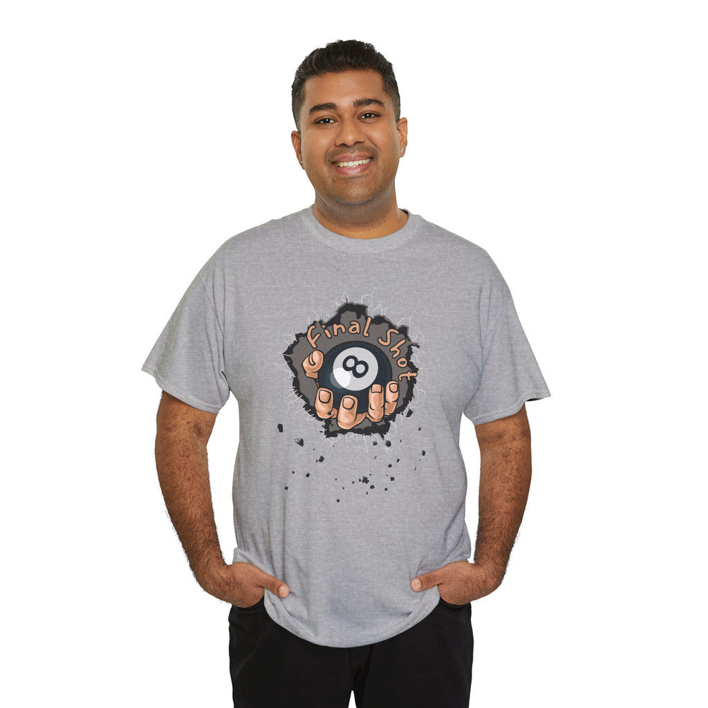 Eight Ball Pocket Tee — "Final Say" Billiards Graphic Shirt