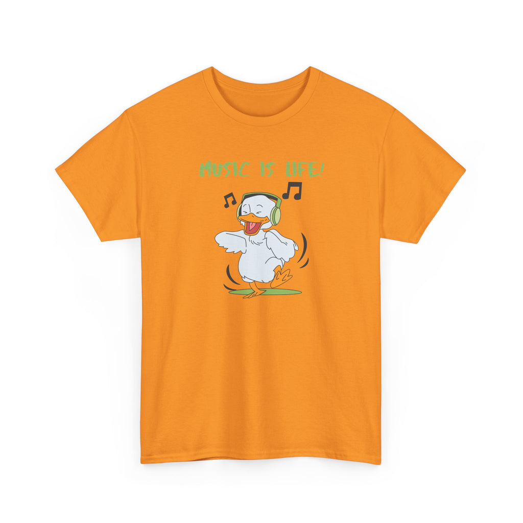 Music Is Life Duck T‑Shirt