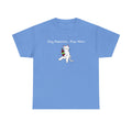 Cat Wine Tee - "Stay Pawsitive Pour More" Funny Cat Drinking T-Shirt