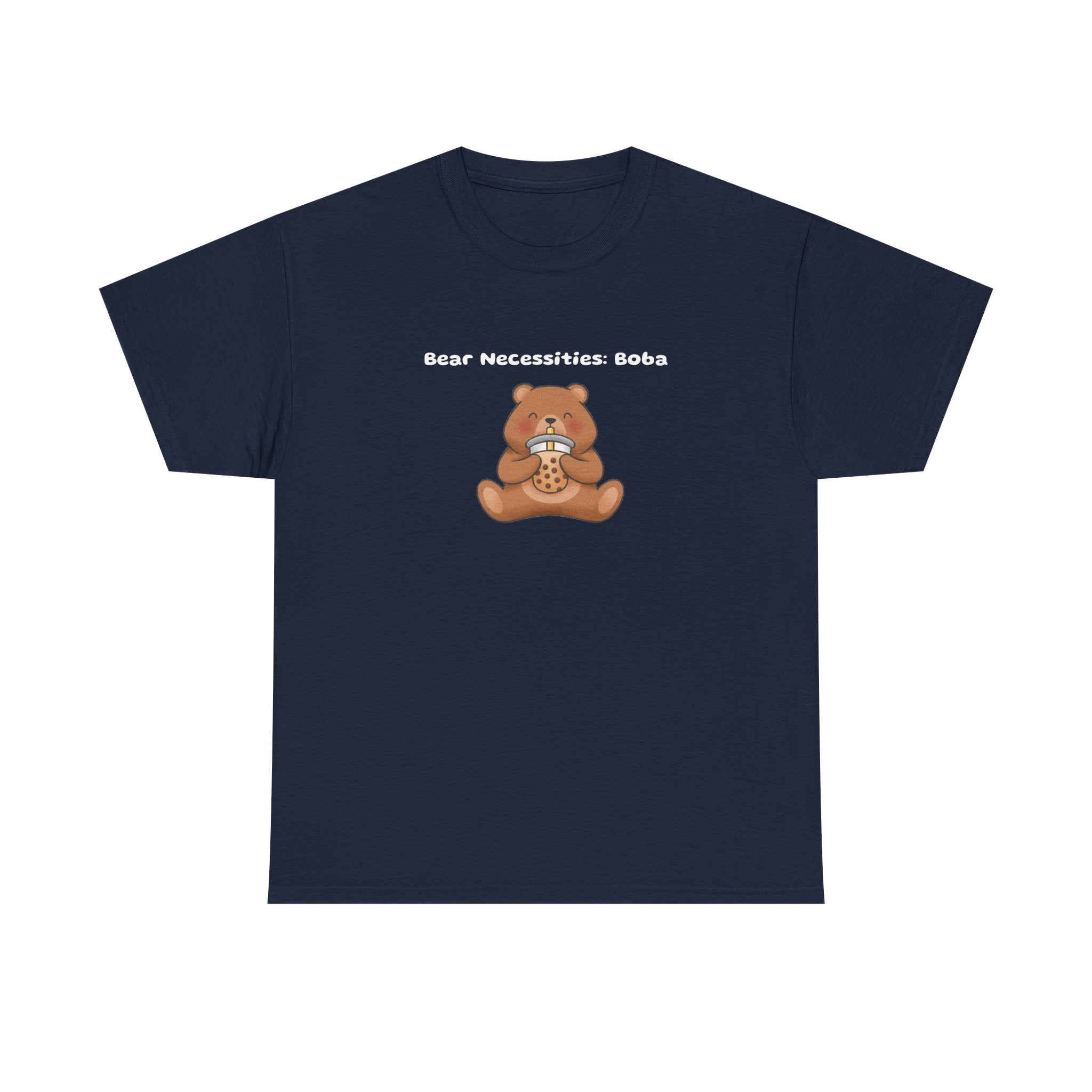 Bear Necessities: Boba Tee — Cute Bubble Tea Bear Graphic T-Shirt