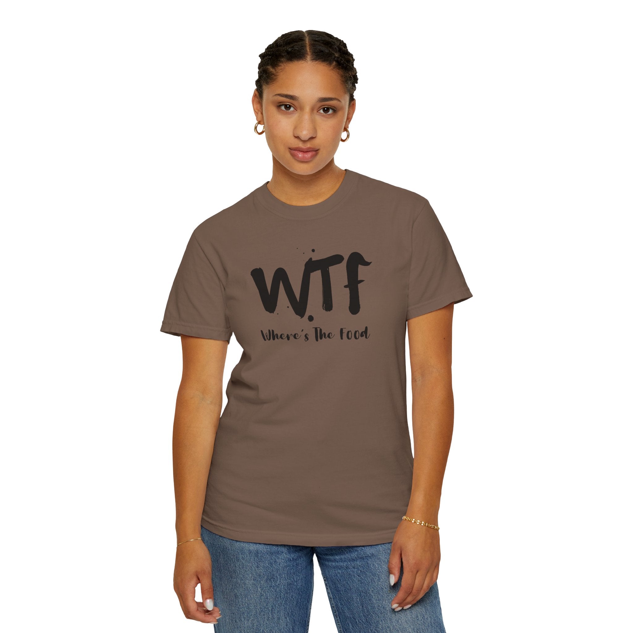 WTF "Where's The Food" Graphic T-Shirt