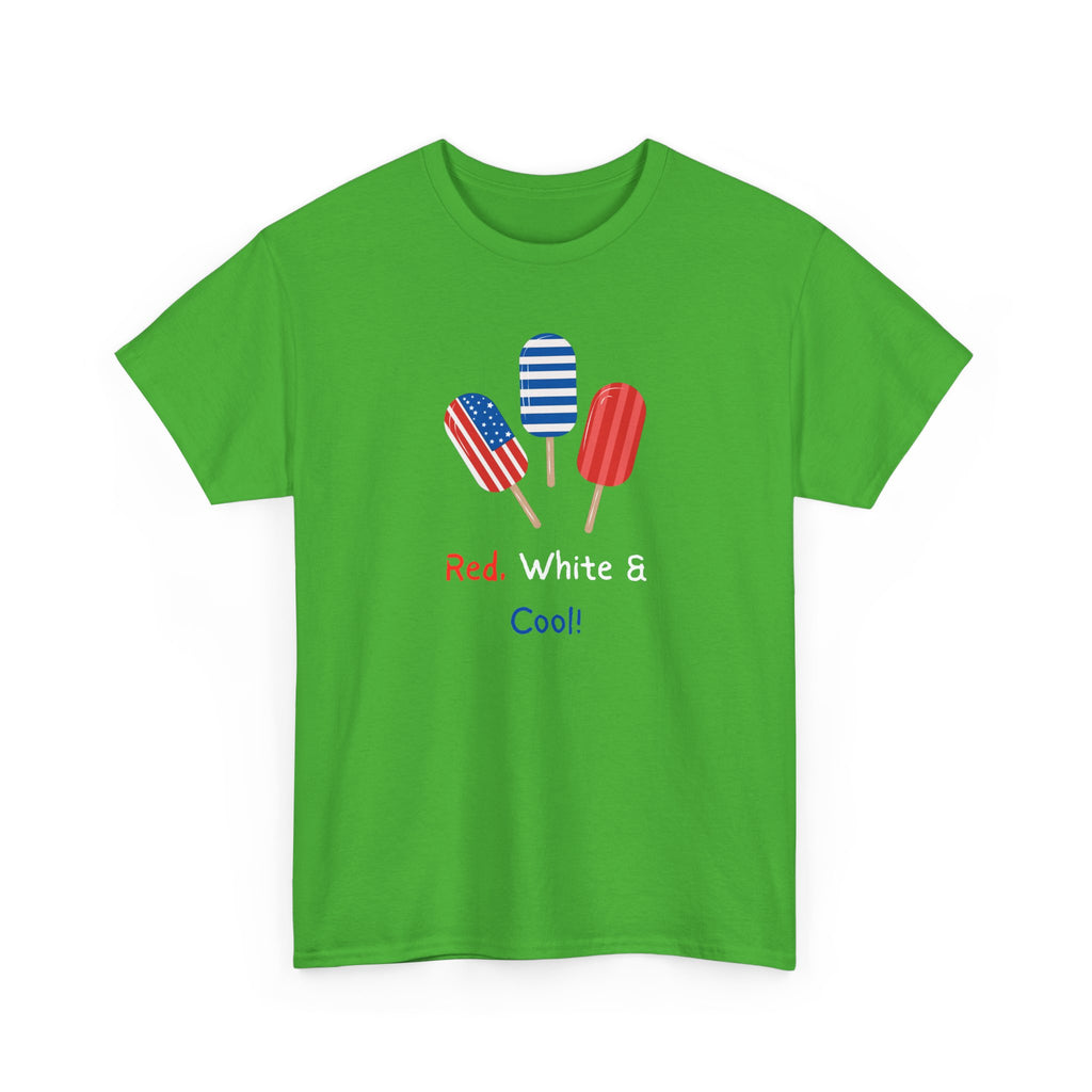 Patriotic Popsicle Tee – "Red, White & Cool" 4th of July T-Shirt