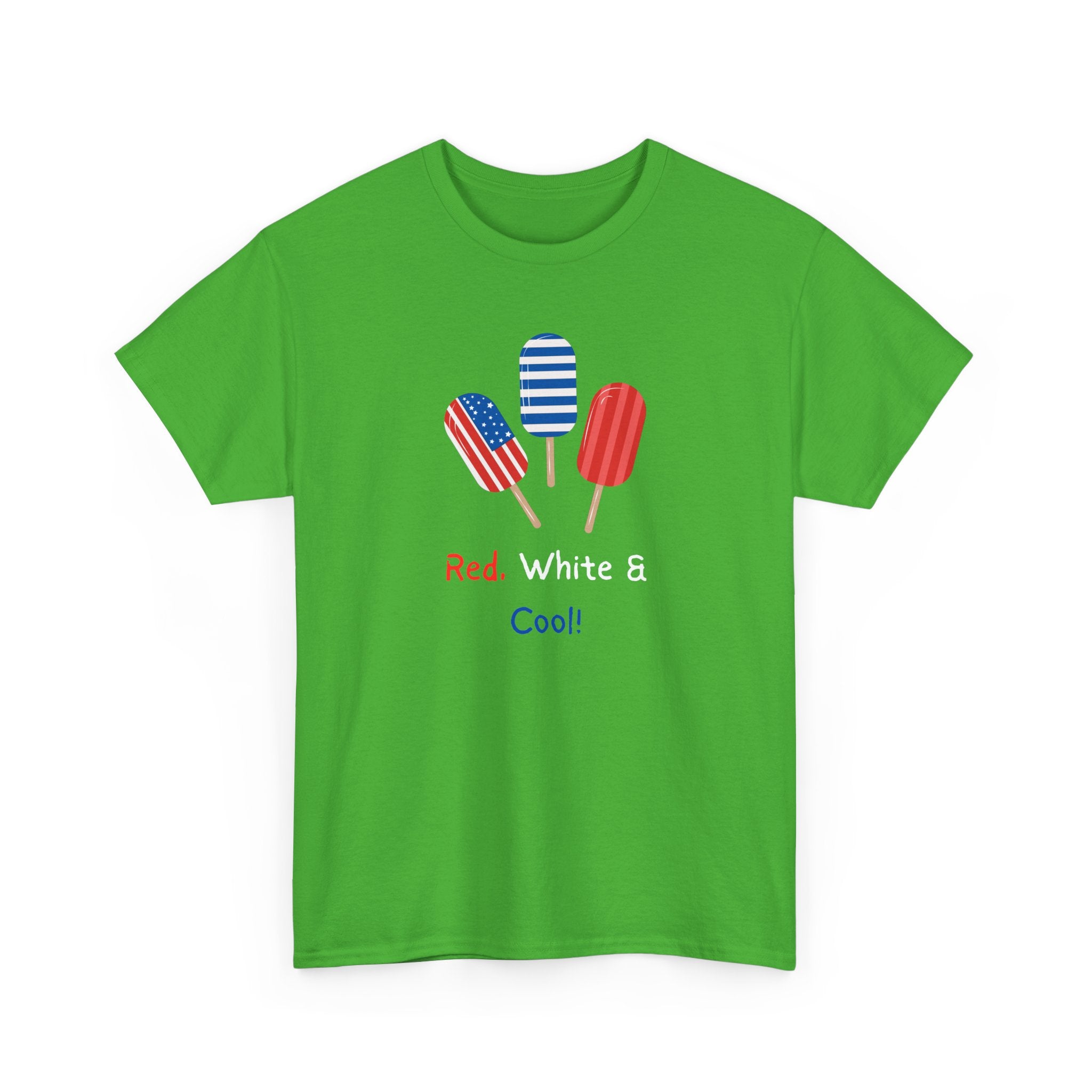 Patriotic Popsicle Tee – "Red, White & Cool" 4th of July T-Shirt