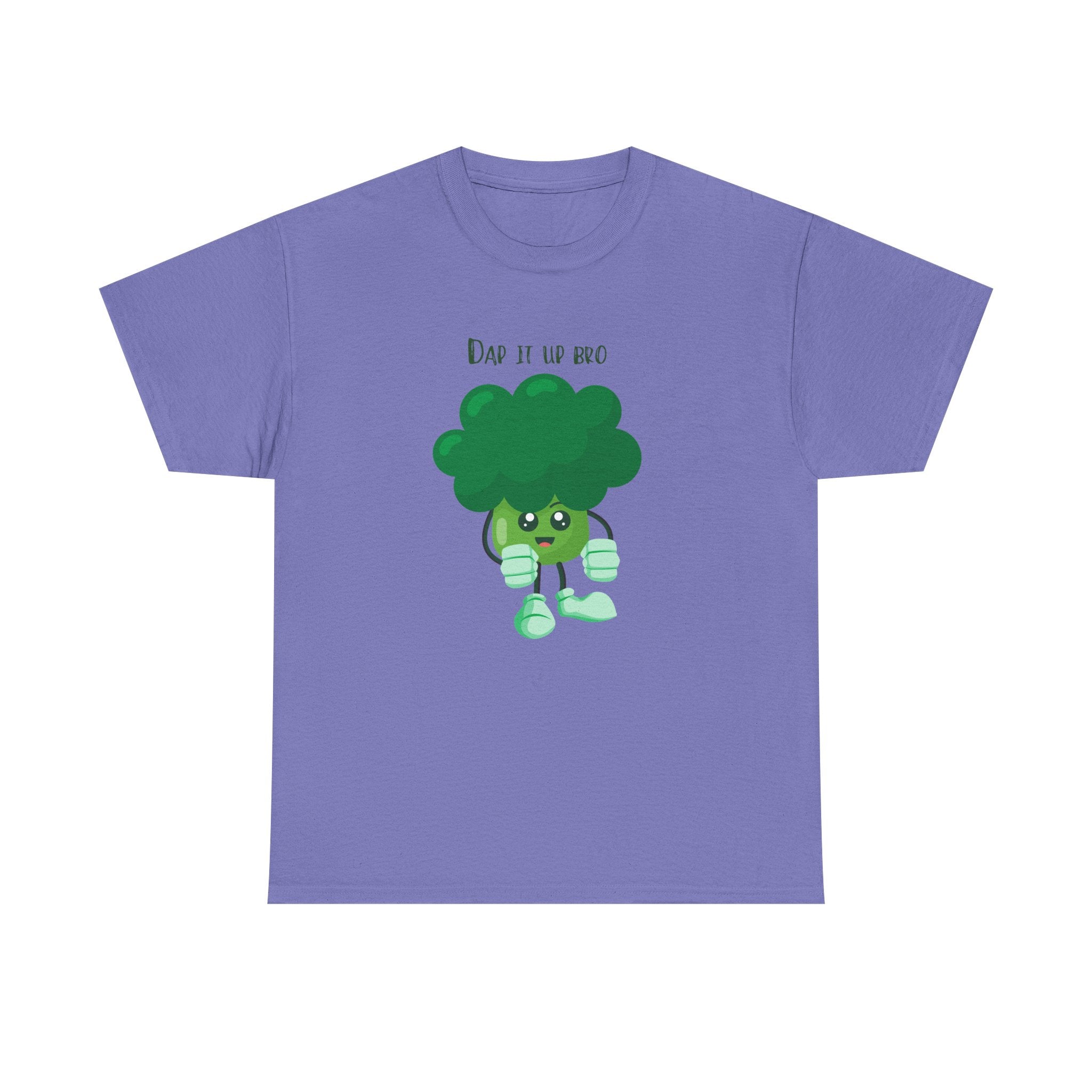 Broccoli Buddy T‑Shirt — Cute 'Eat Yo Veg' Veggie Graphic Tee