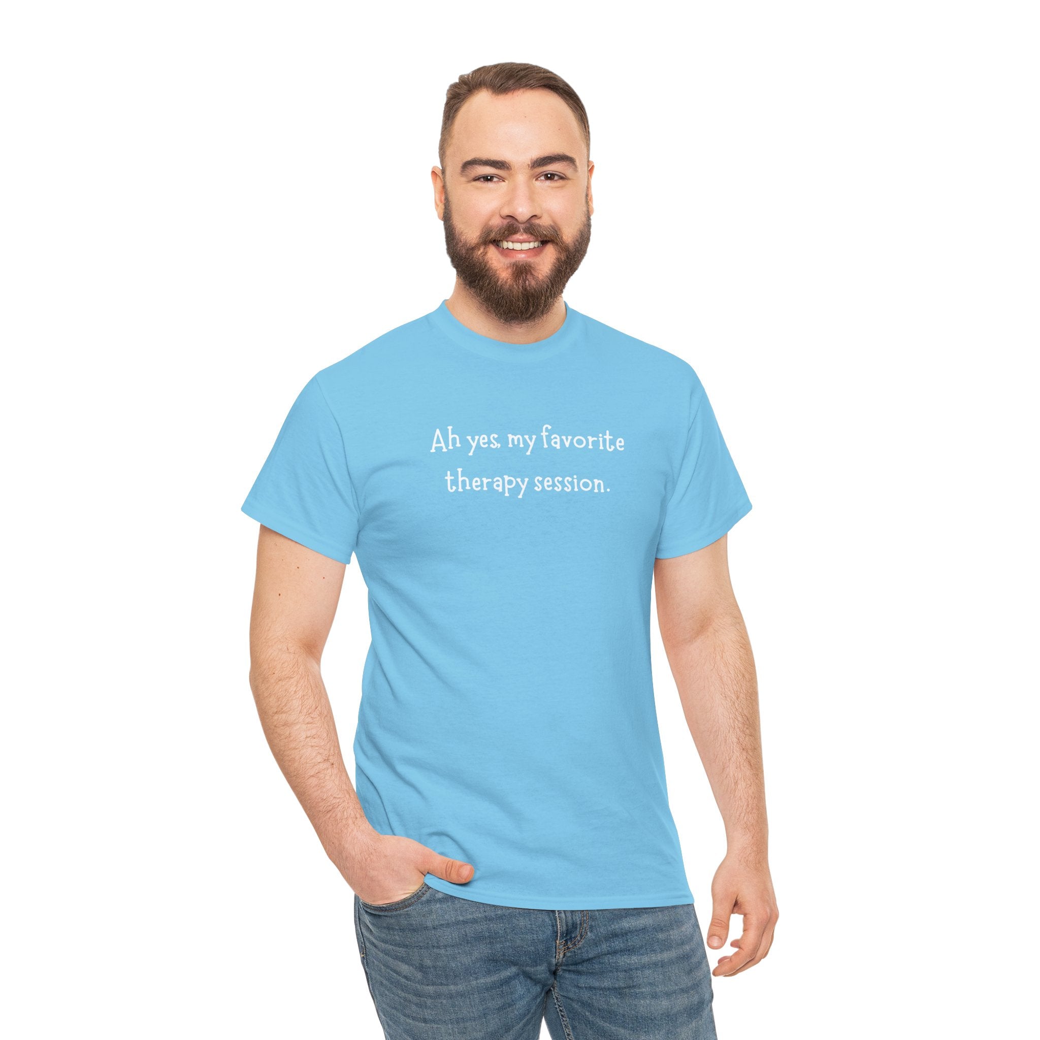 Therapy Session T-Shirt — Funny Mental Health Self-Care Tee