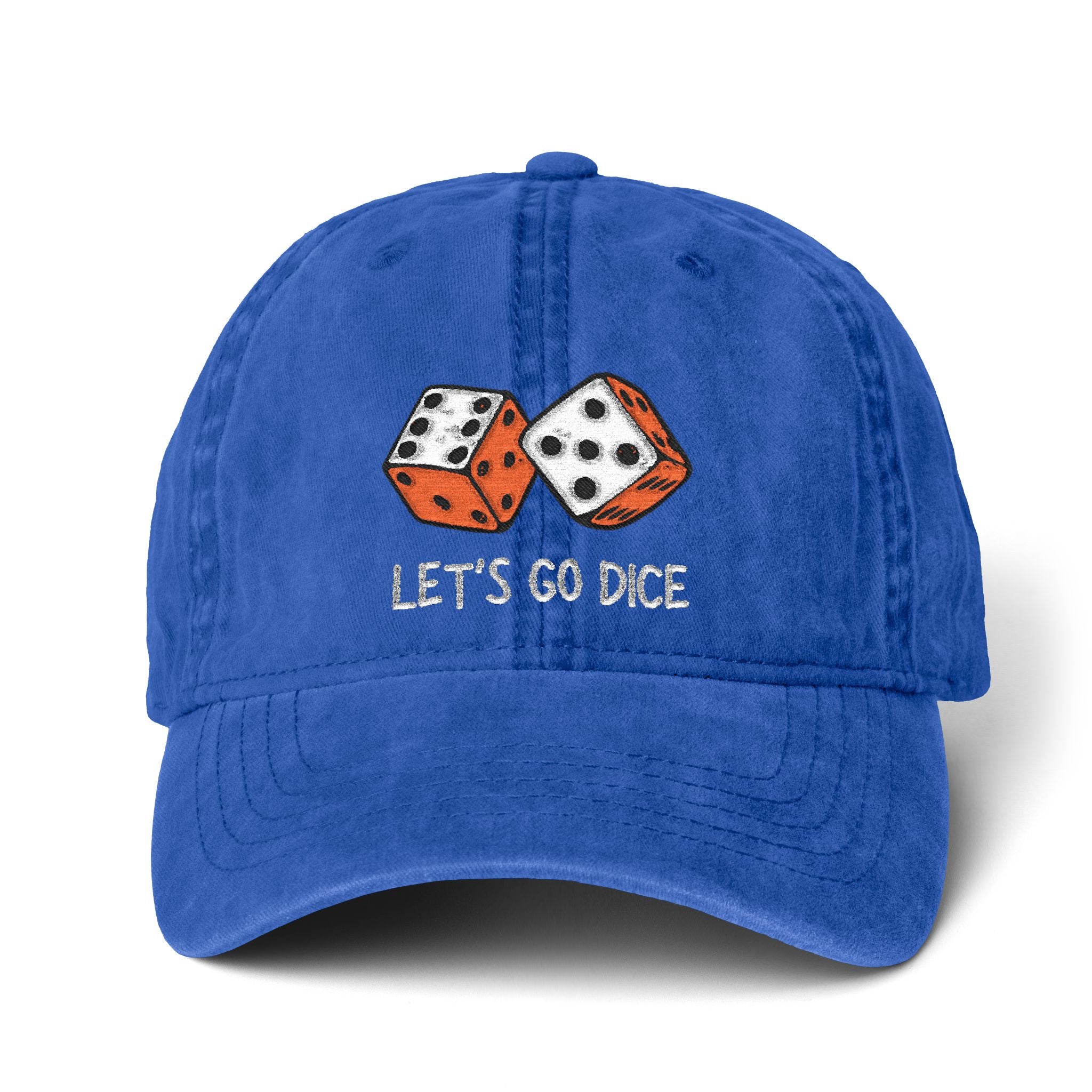 Women's Pigment-Dyed Cap with Fashion Undervisor (Embroidery)