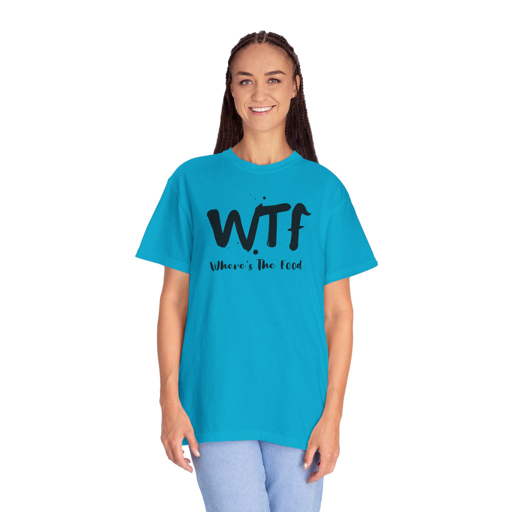 WTF "Where's The Food" Graphic T-Shirt