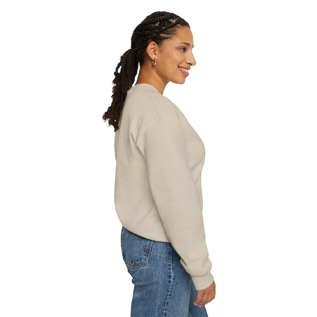 Believe in Yourself Crewneck Sweatshirt — Rainbow Inspirational Graphic