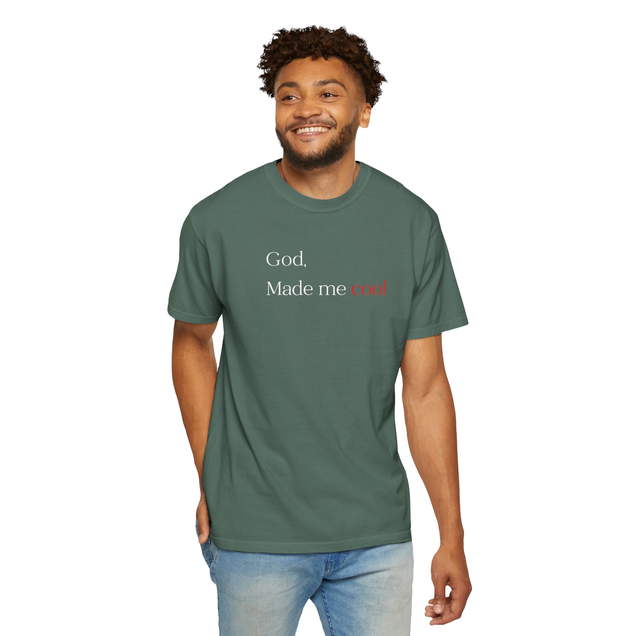 God Made Me Cool T-Shirt — Christian Inspirational Tee
