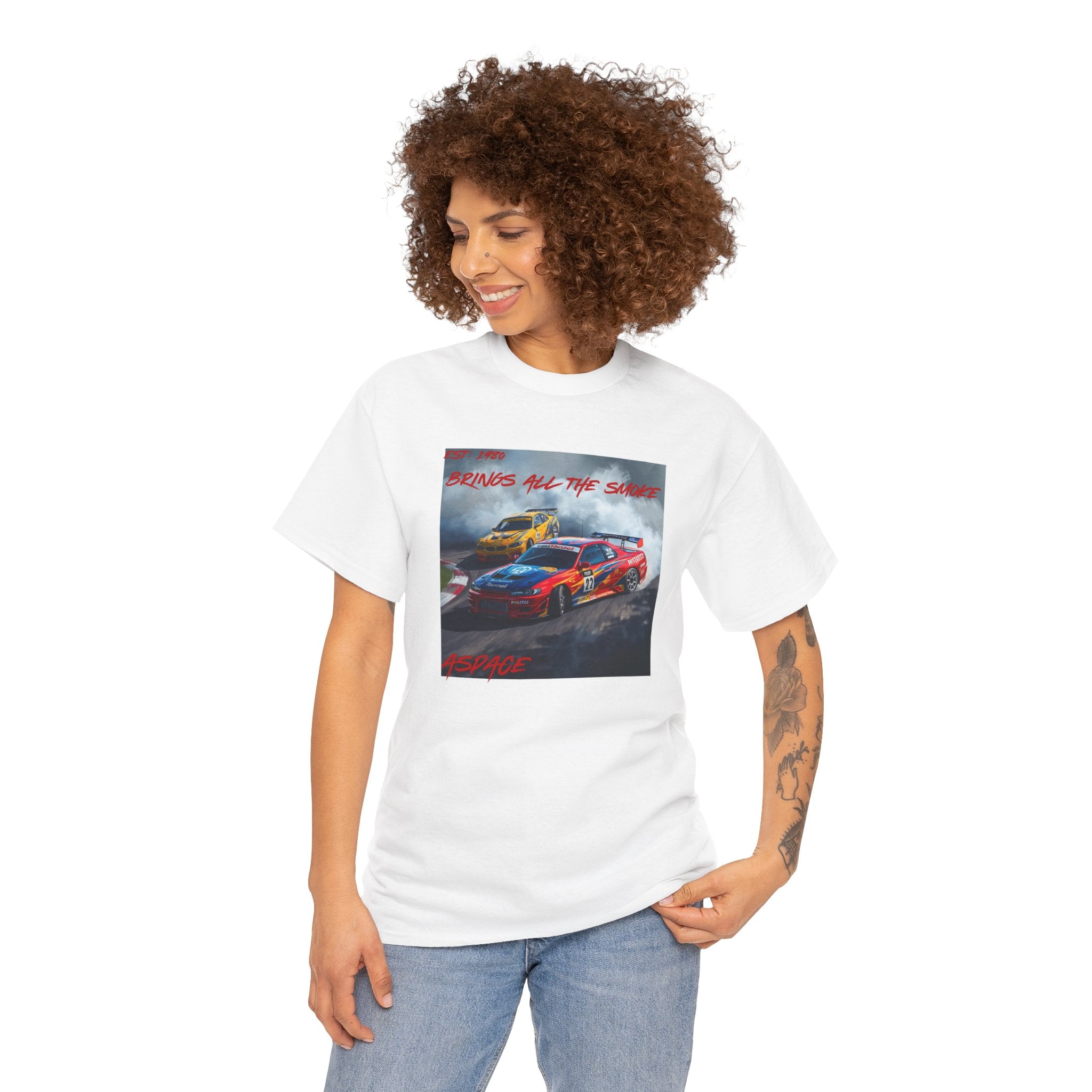 Race Car Drift Tee — 'Chasing All The Glory' Graphic Racing T‑Shirt