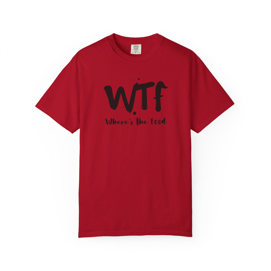 WTF "Where's The Food" Graphic T-Shirt