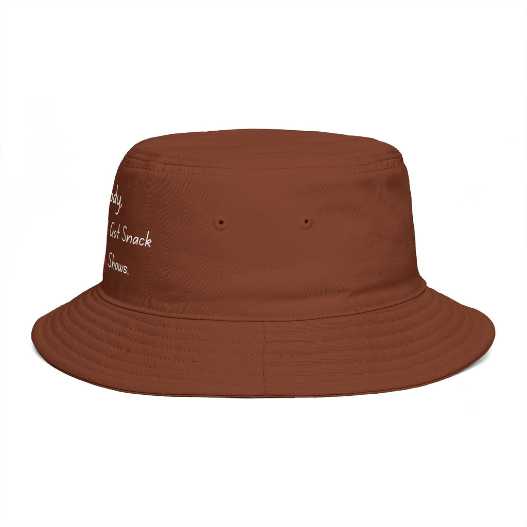 Homebody At my house i have snacks and reality shows — Funny Embroidered Casual Sun Hat