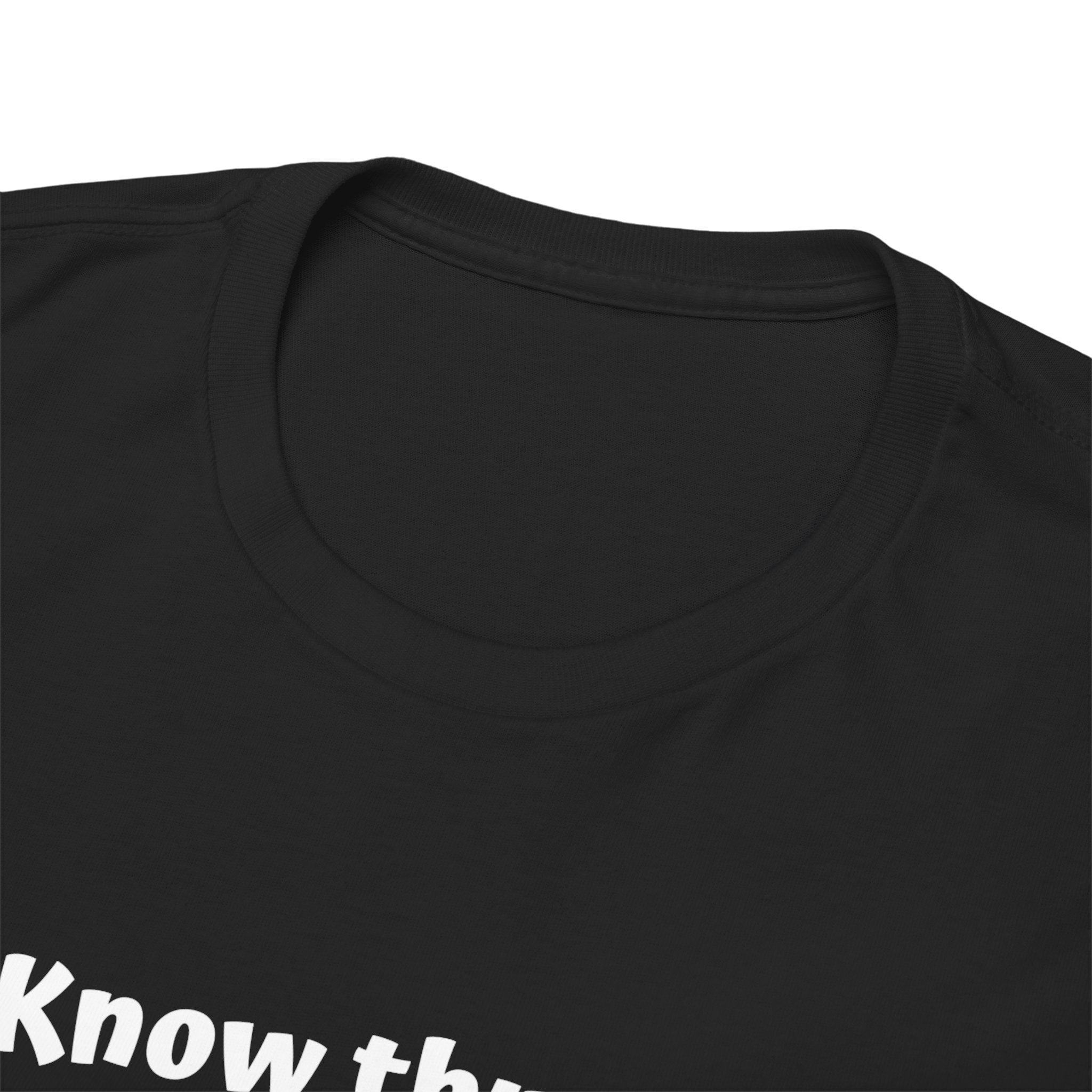 Know Thyself T-Shirt — Minimalist Affirmation Tee