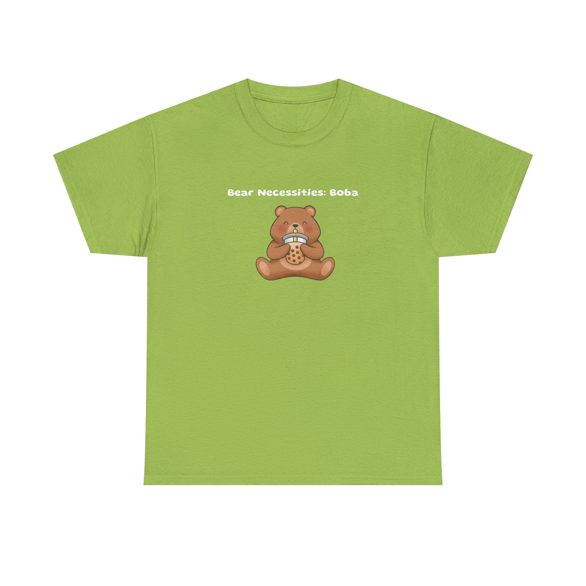Bear Necessities: Boba Tee — Cute Bubble Tea Bear Graphic T-Shirt