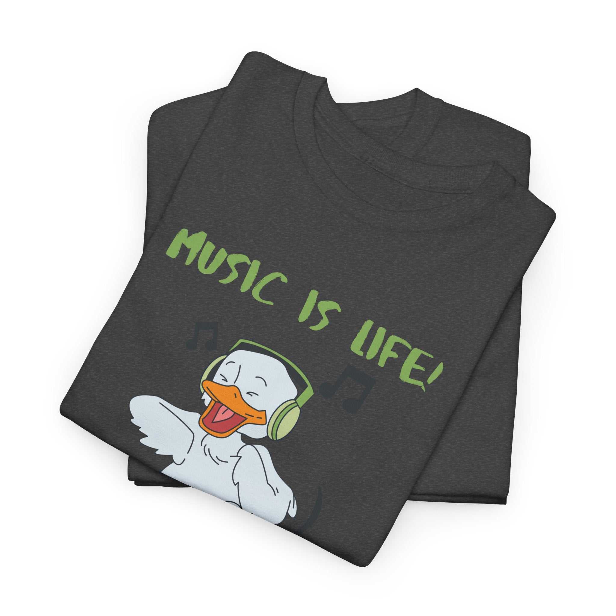 Music Is Life Duck T‑Shirt