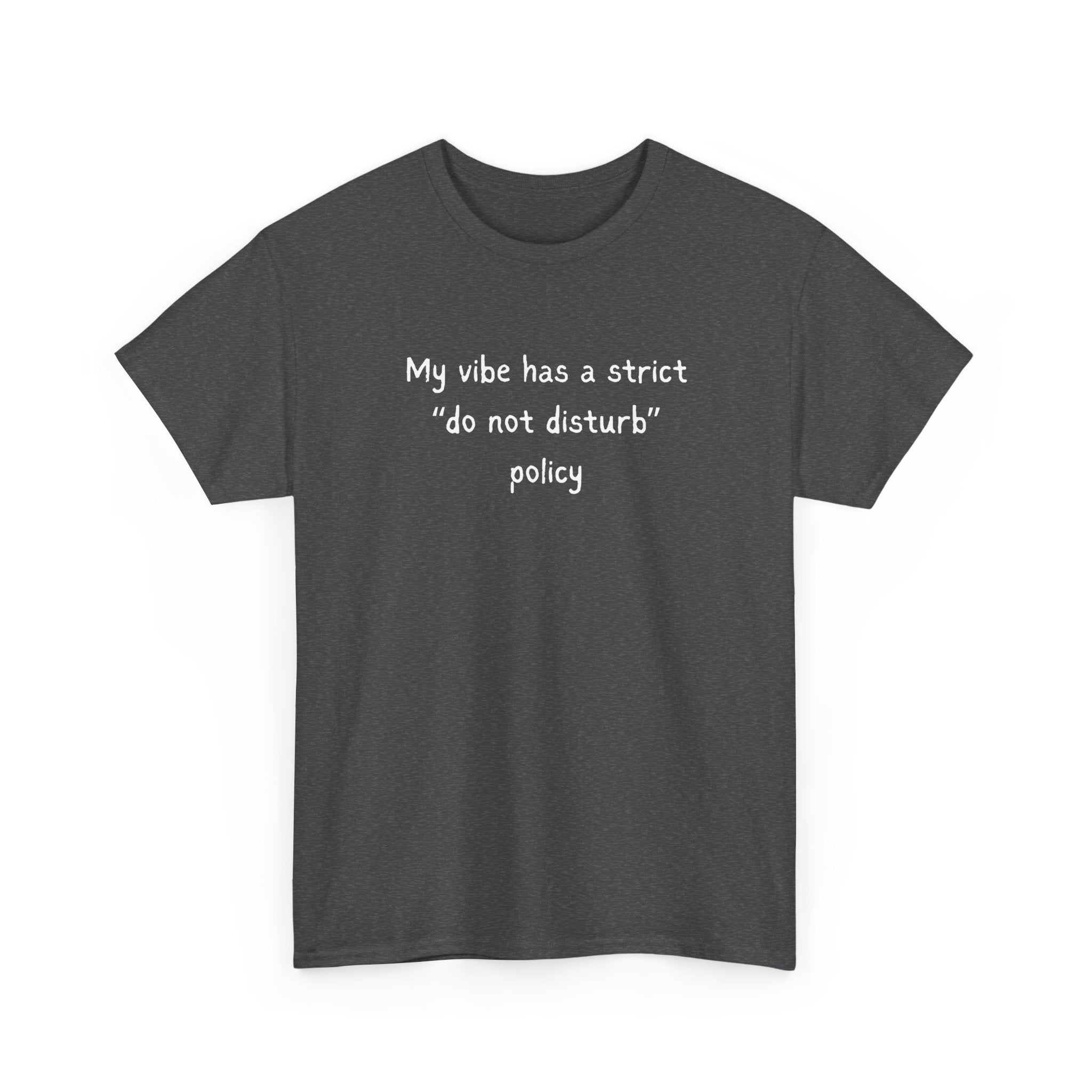 Do Not Disturb Tee — “My vibe has a strict ‘do not disturb’ policy” Graphic T-Shirt
