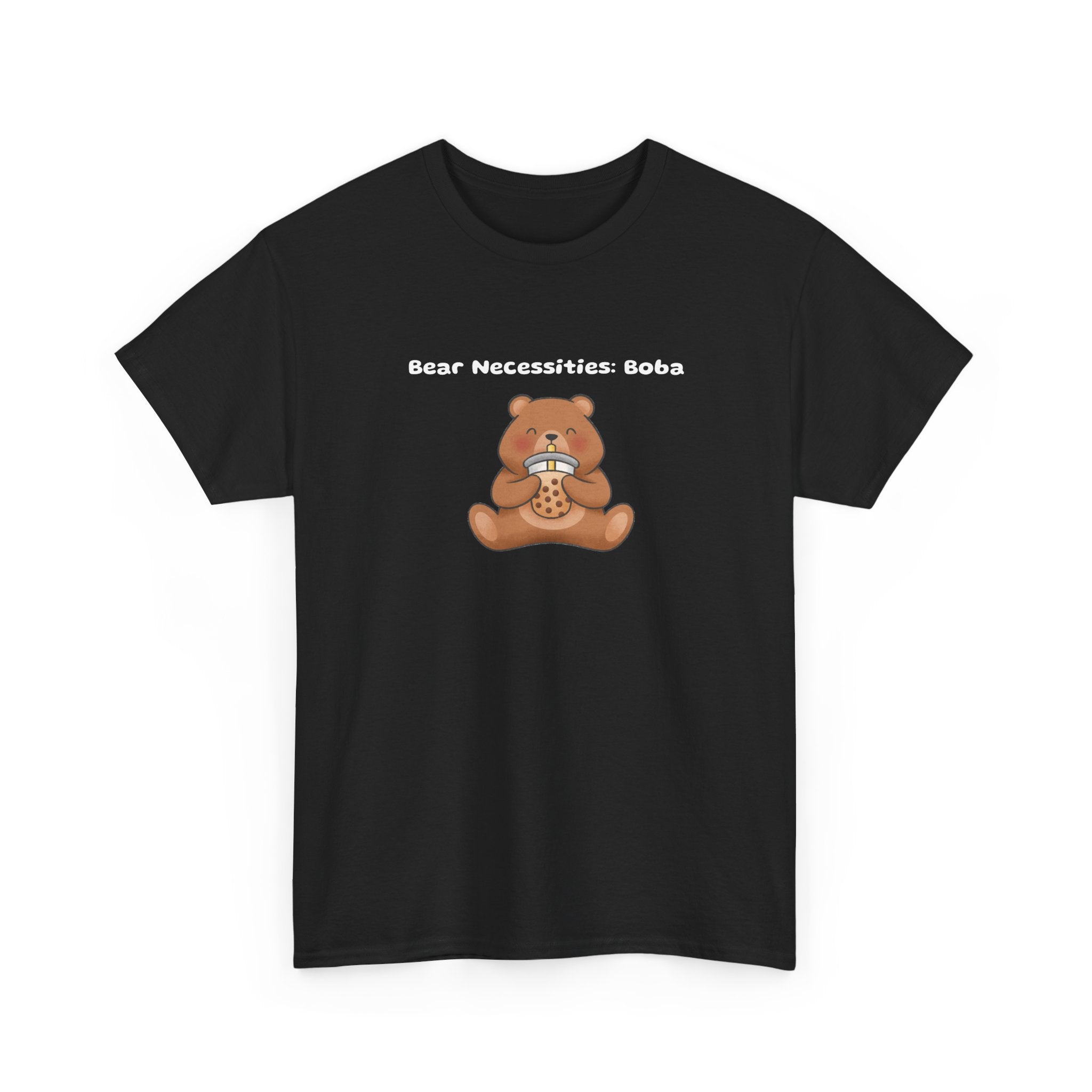 Bear Necessities: Boba Tee — Cute Bubble Tea Bear Graphic T-Shirt