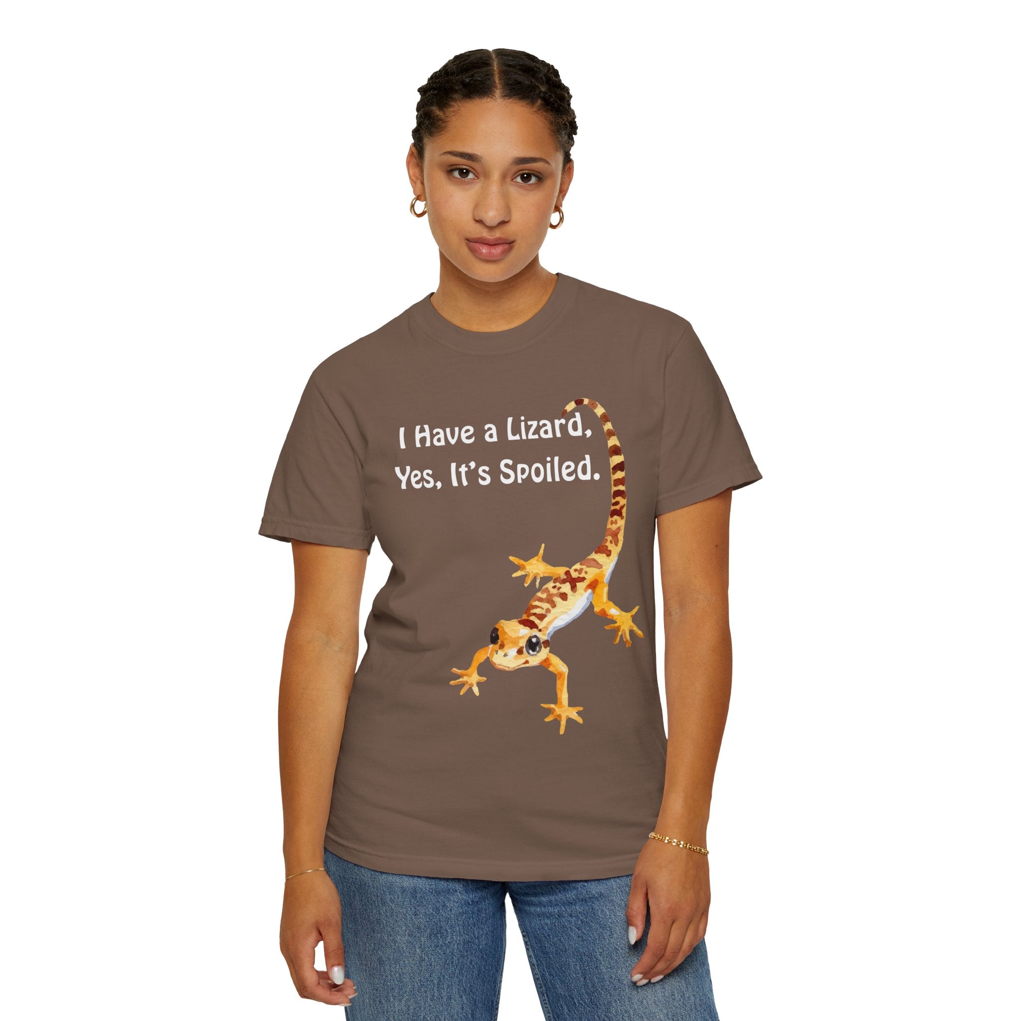 Comfort colors 1717 Template 1769057740876-I-Have-a-Lizard-Yes-Its-Spoiled.