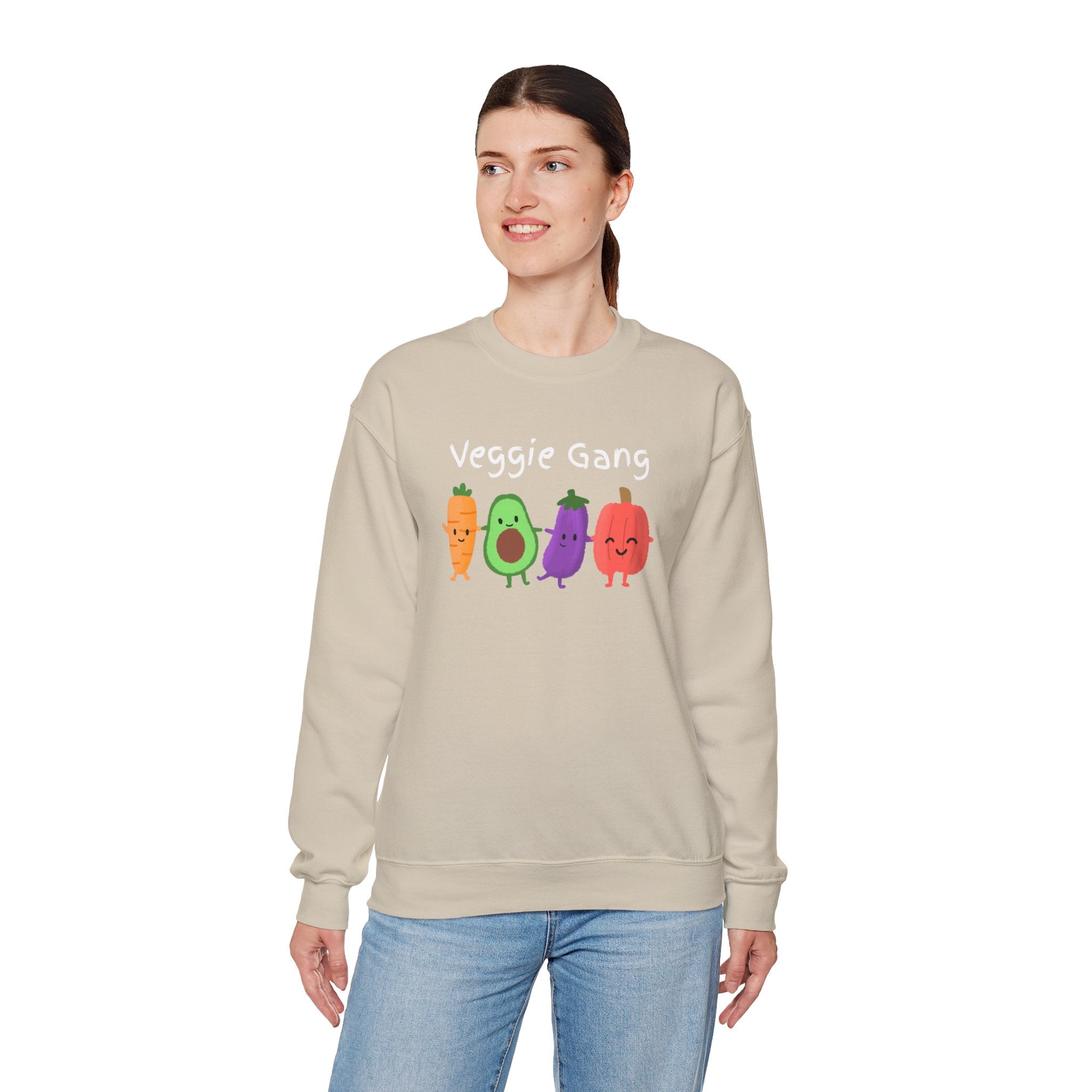 Anxiety Crewneck Sweatshirt — "Different Day Same Anxiety" Cute Cartoon Comfort Pullover