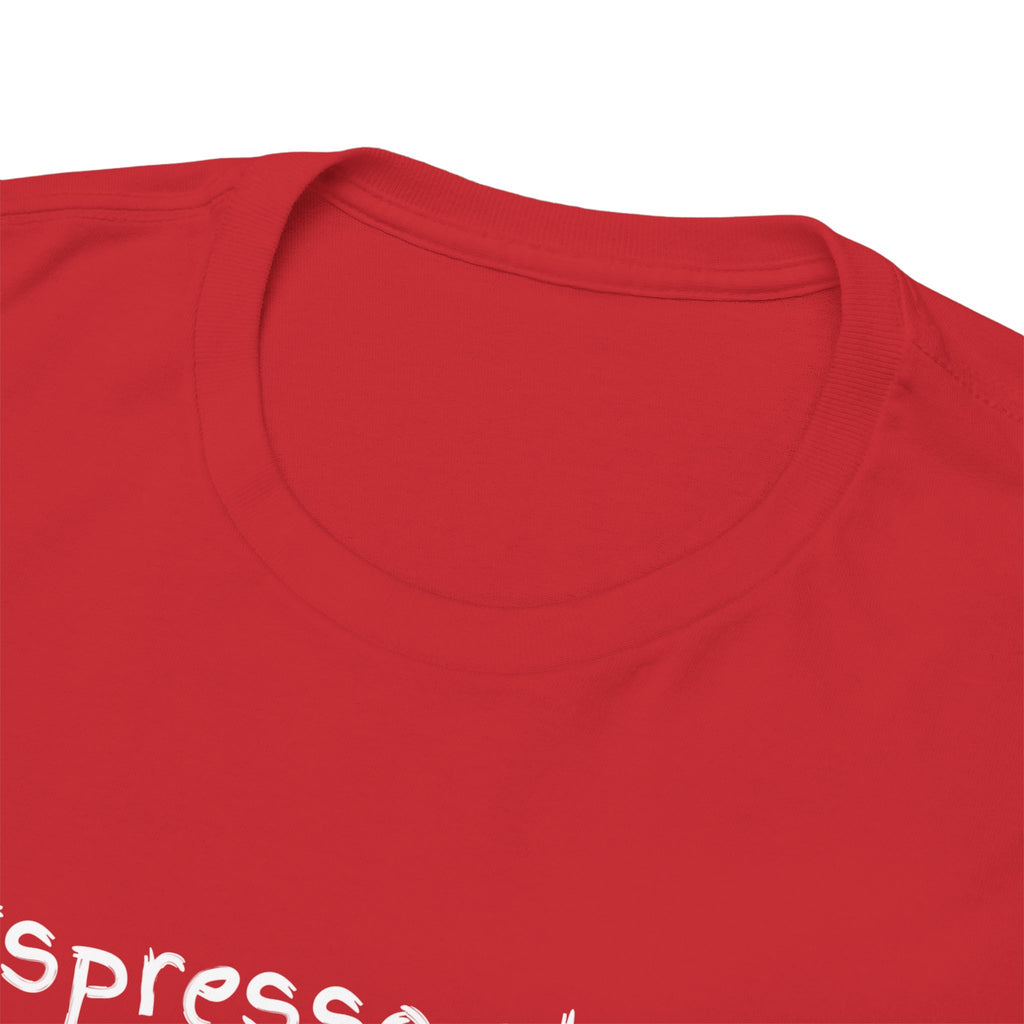 Espresso Shots T‑Shirt — Minimal Coffee Lover Tee