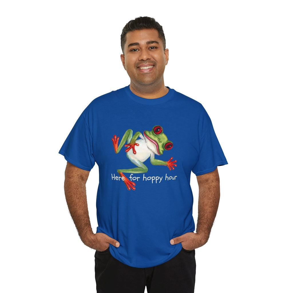 Red-Eyed Tree Frog Graphic Tee — Cute Tropical Frog Shirt for Nature Lovers