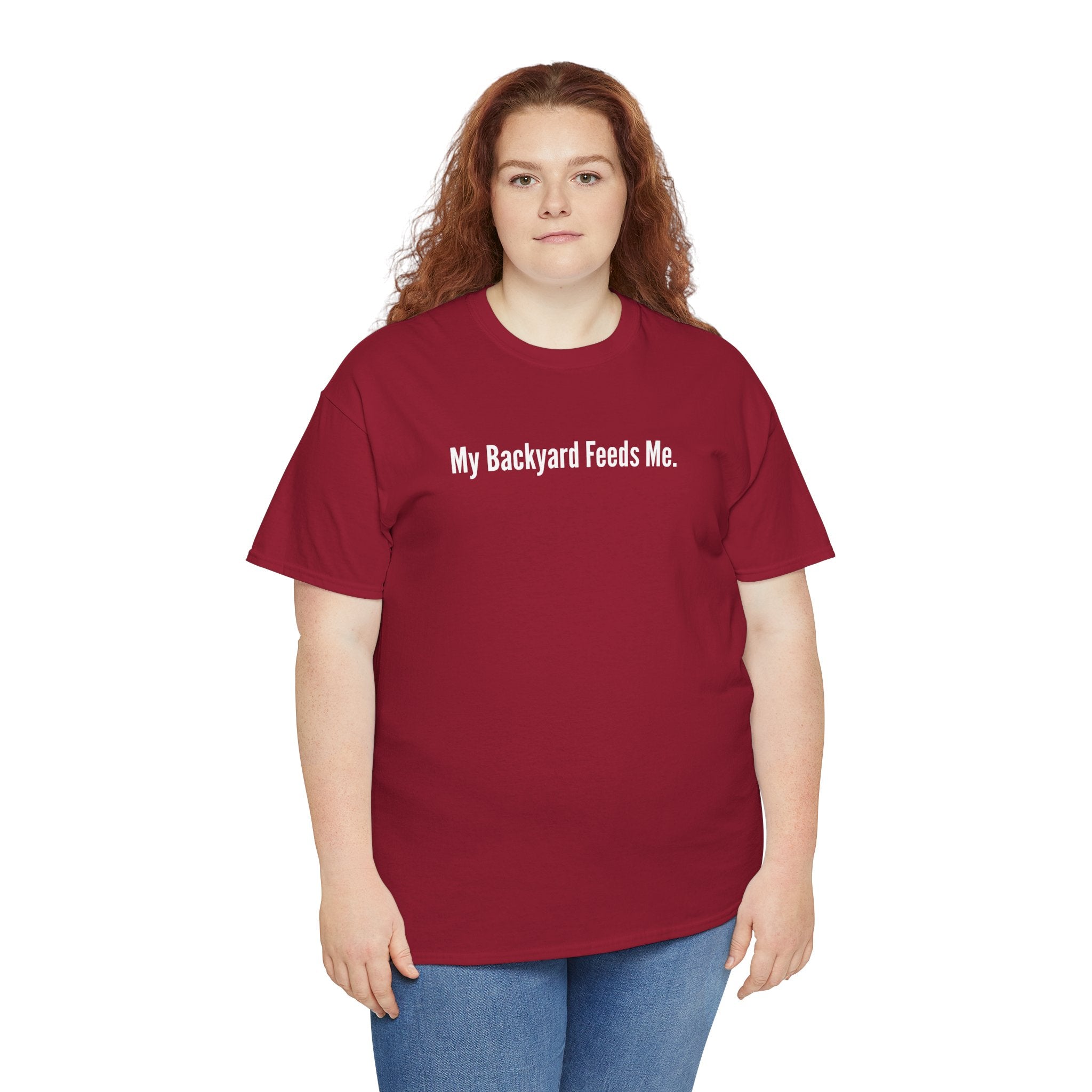 Backyard Feeds Me T-Shirt — Gardening & Homesteading Tee