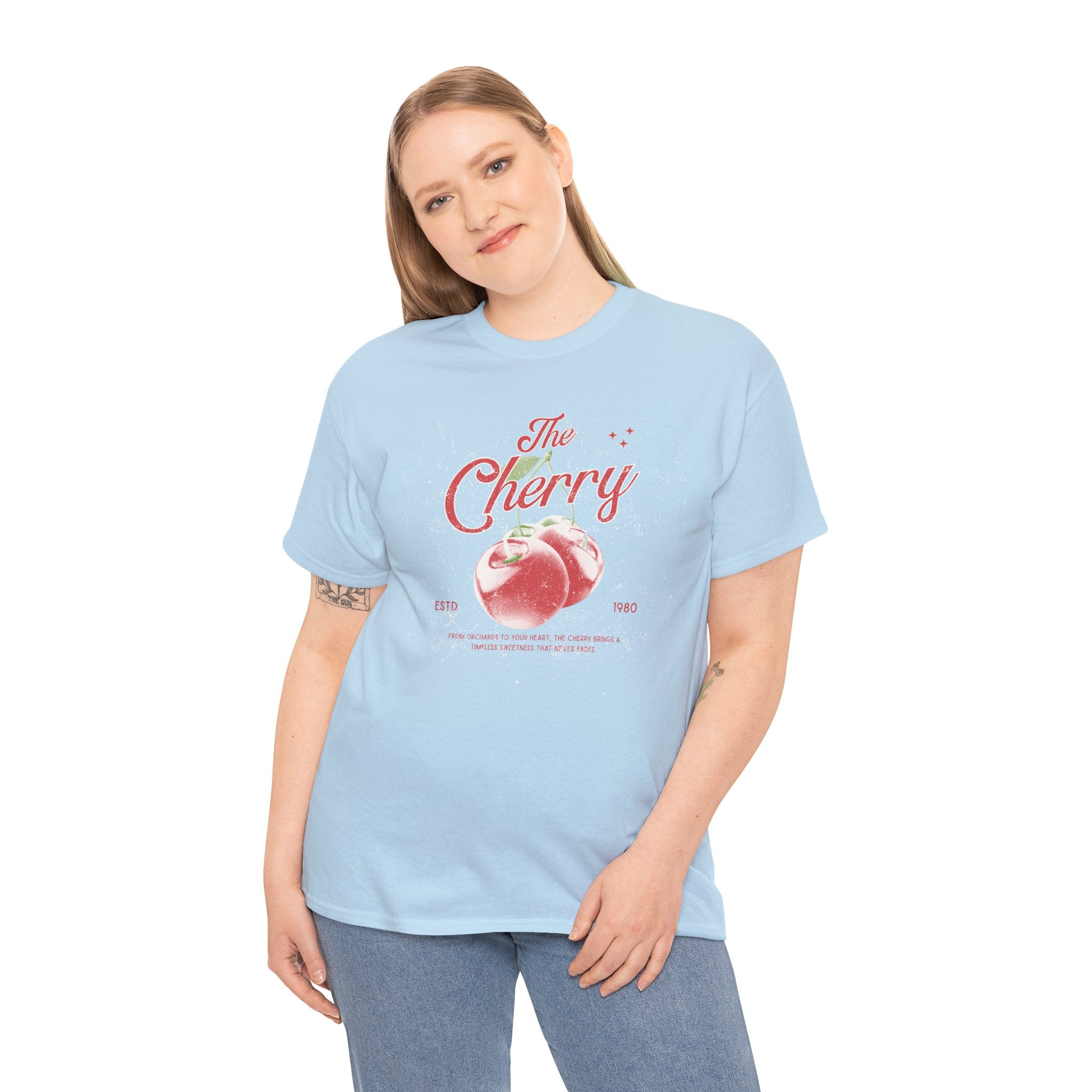 Cherry Vintage Graphic Tee — "I’m Cherry" Retro Fruit T-Shirt