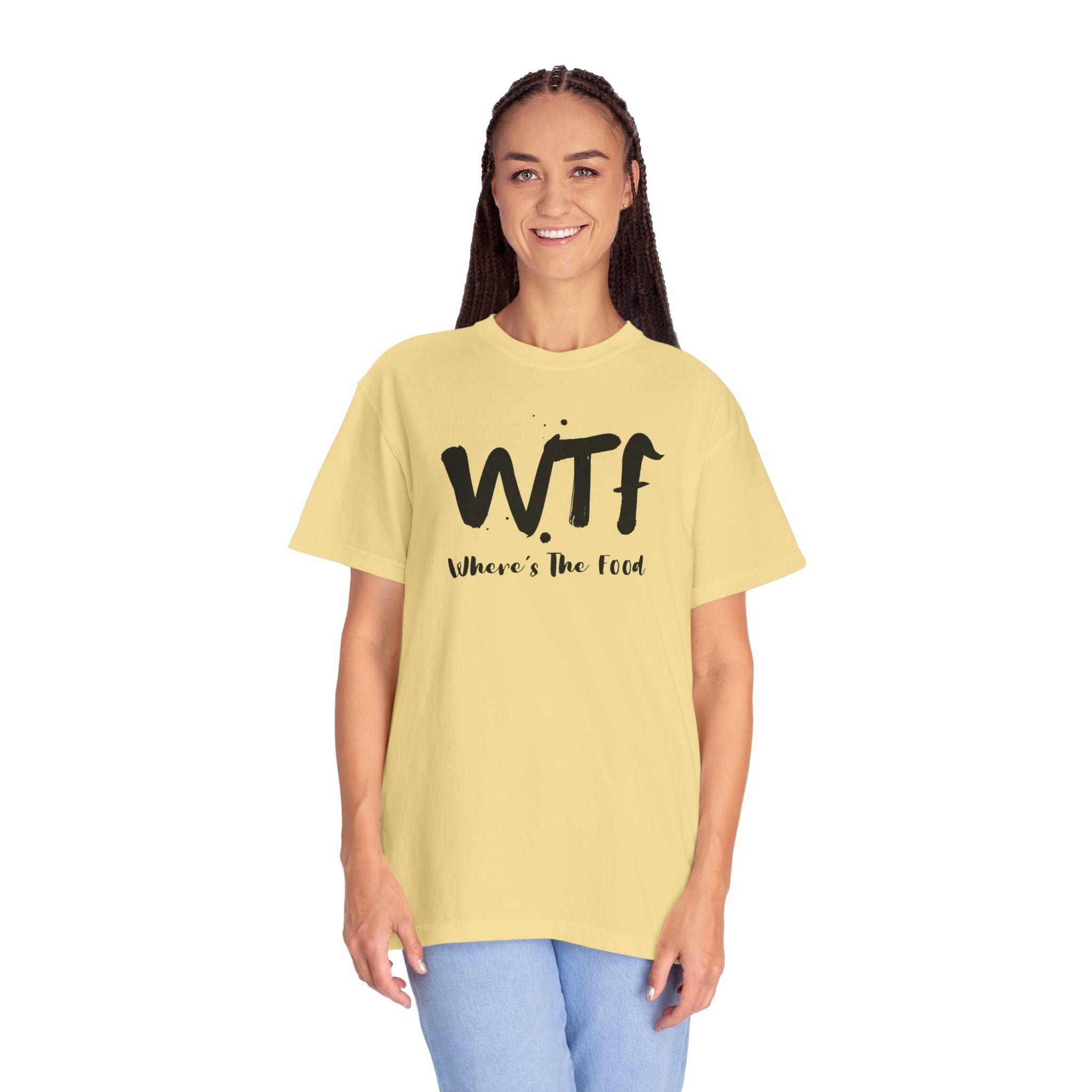 WTF "Where's The Food" Graphic T-Shirt