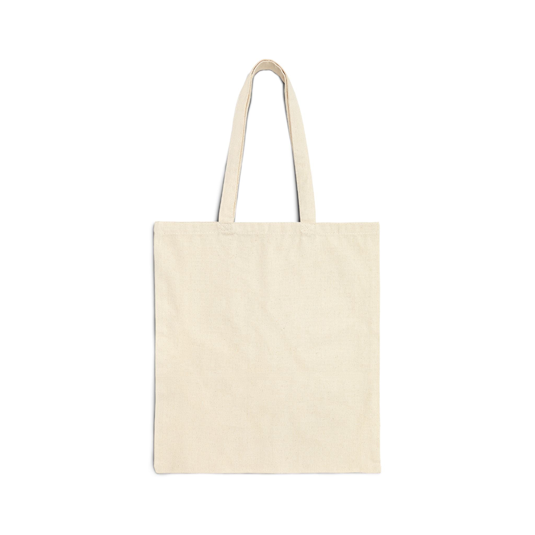 Cat Chill Tote Bag — "Just Chillin' and Drinking" Cotton Canvas Grocery Tote