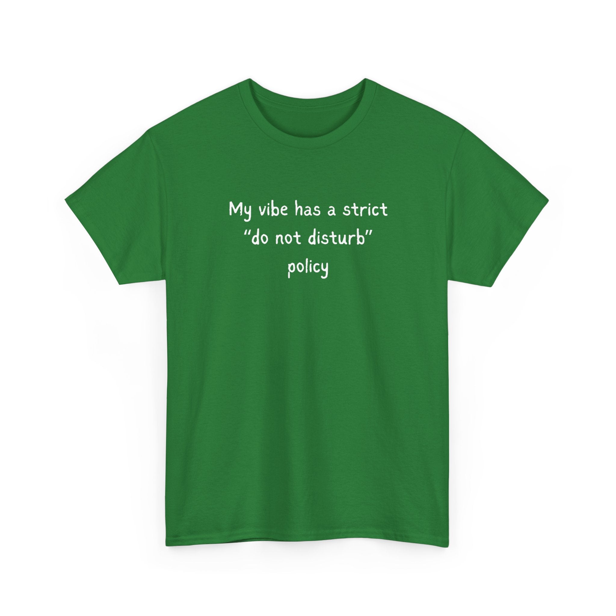Do Not Disturb Tee — “My vibe has a strict ‘do not disturb’ policy” Graphic T-Shirt