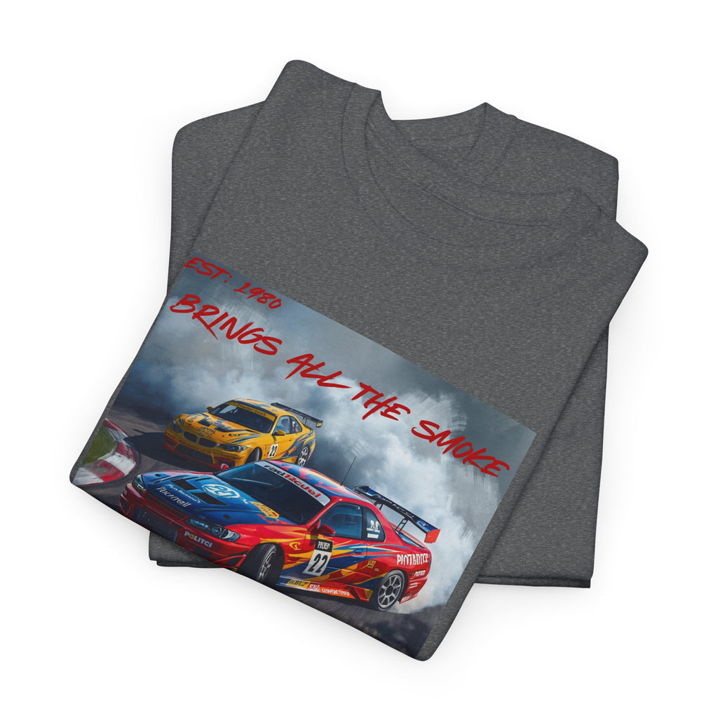 Race Car Drift Tee — 'Chasing All The Glory' Graphic Racing T‑Shirt