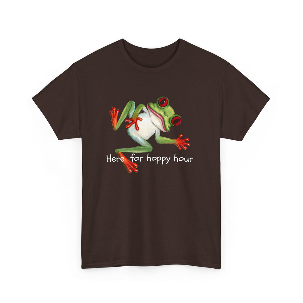 Red-Eyed Tree Frog Graphic Tee — Cute Tropical Frog Shirt for Nature Lovers