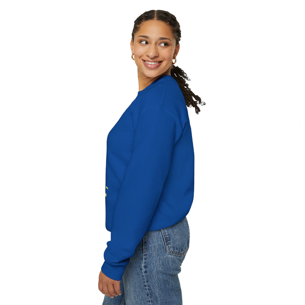 Crewneck Sweatshirt — "Bold, Bright, and Beautifully Messy" Color Splash