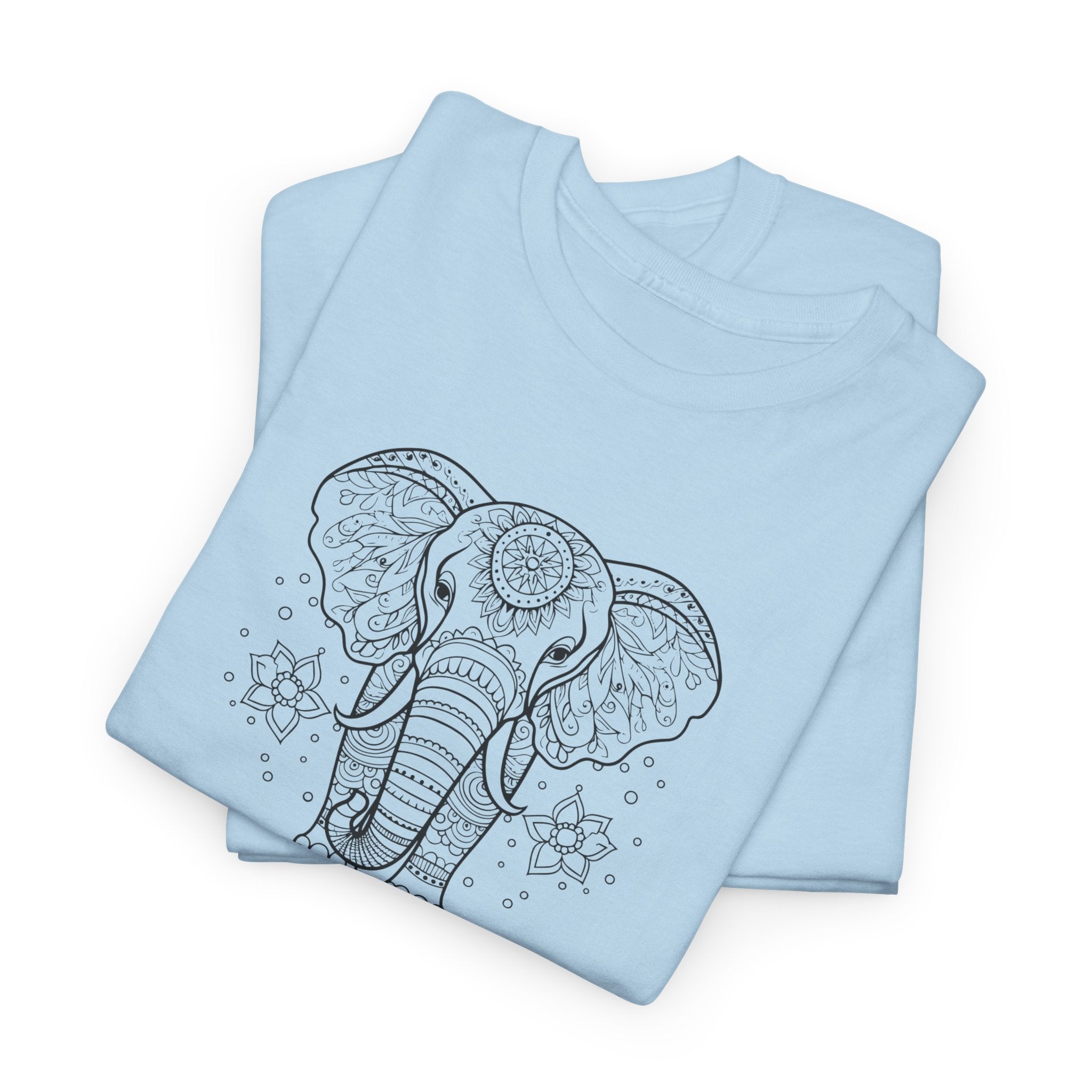 Elephant Head Tee — "Big Style. Bigger Presence" Graphic T-Shirt