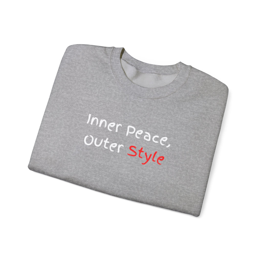 Crewneck Sweatshirt "Style" Minimalist Pink Script – Casual Everyday Fashion