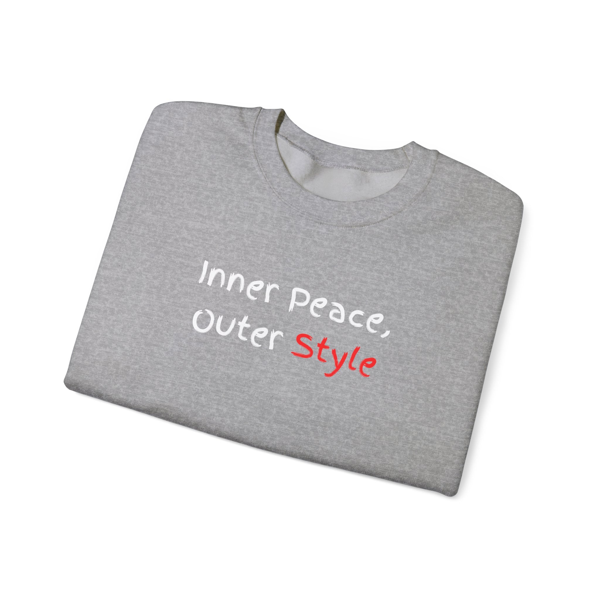 Crewneck Sweatshirt "Style" Minimalist Pink Script – Casual Everyday Fashion
